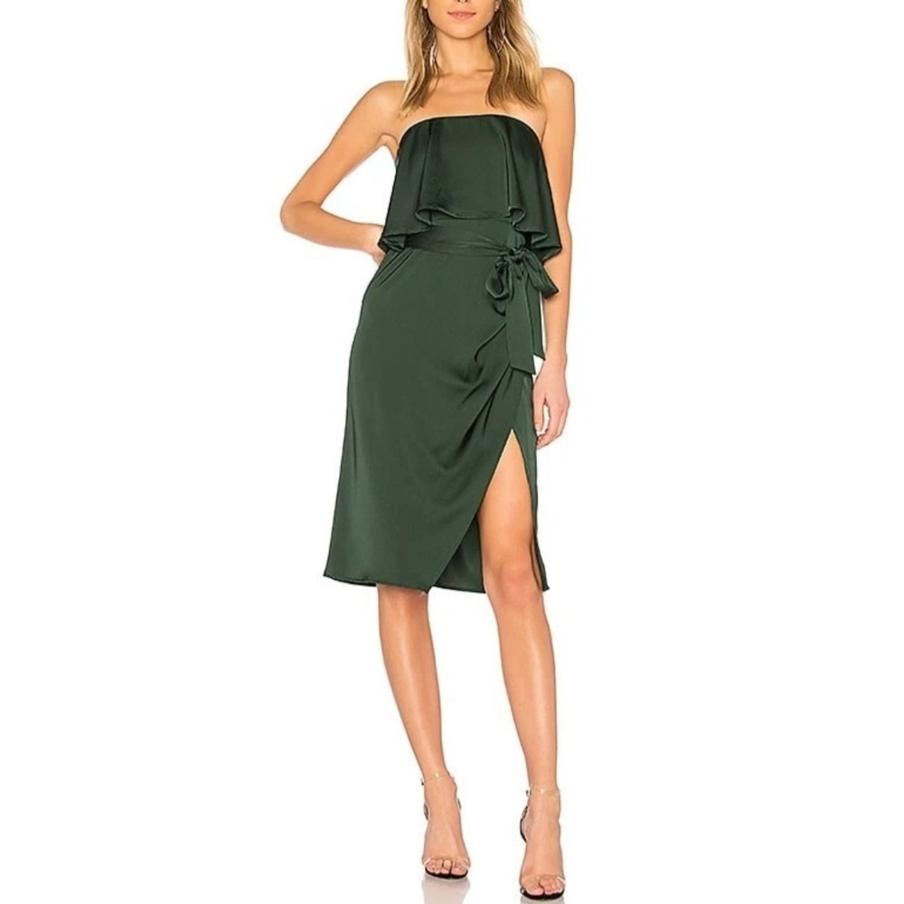 Lovers & Friends Dress  Size X-Small‎ Green "Violet" Cocktail Wedding Strapless